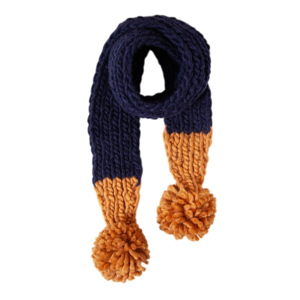 Ripples Scarf - Navy