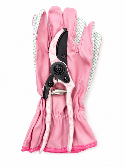 Romanique Toile Secateurs &amp; Gloves