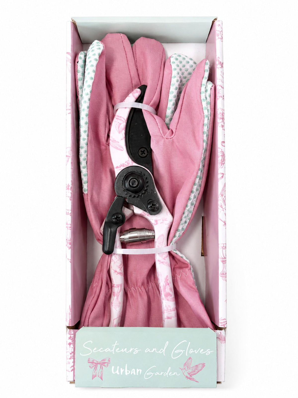 Romanique Toile Secateurs &amp; Gloves