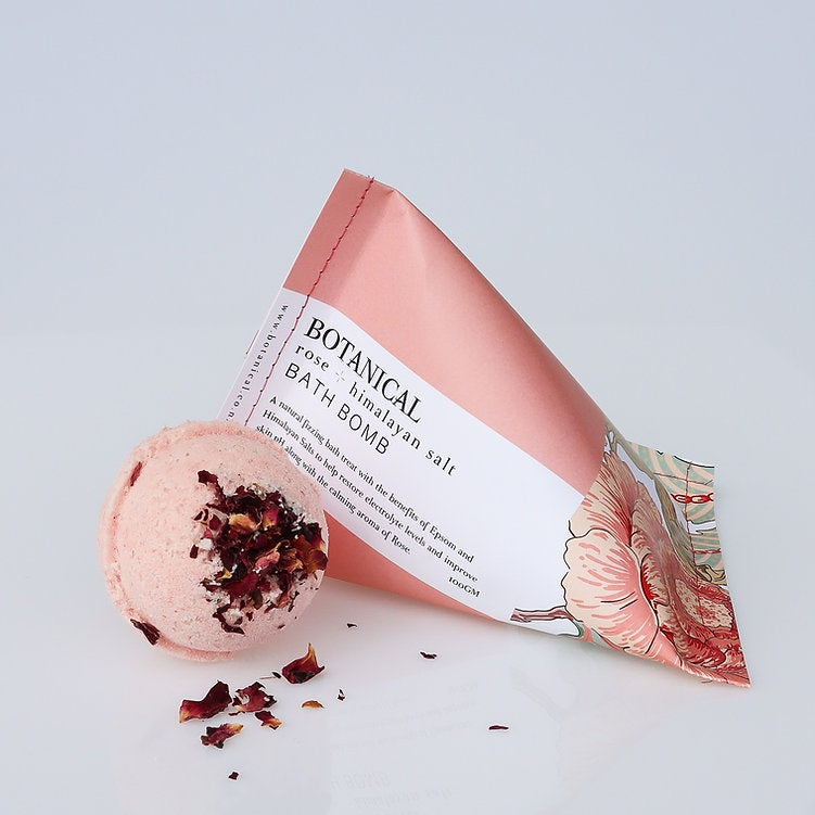 Rose &amp; Himalayan Salt Bath Bomb
