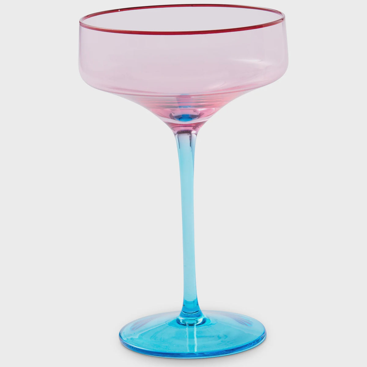 Rose With A Twist Margarita Glasses - Set of 2