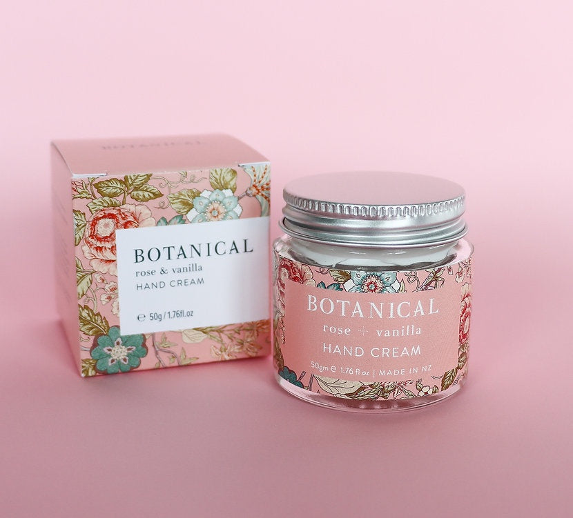 Rose &amp; Vanilla Hand Cream 50g