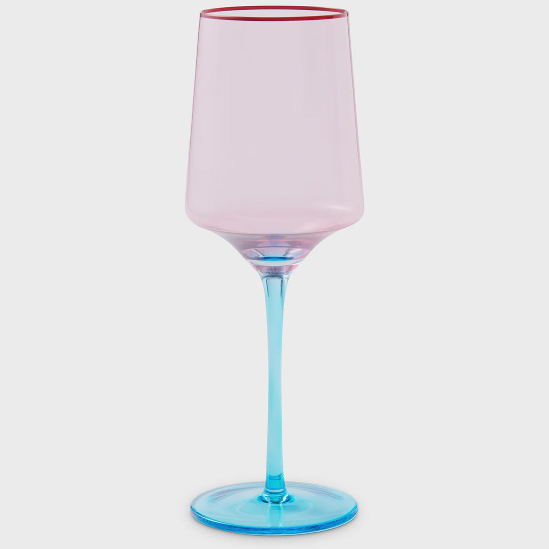 Rose With A Twist Vino Glasses - Set of 2