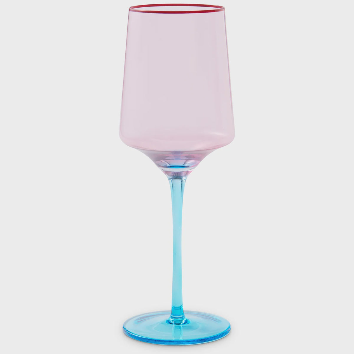 Rose With A Twist Vino Glasses - Set of 2