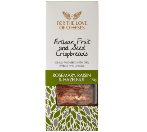 Rosemary, Raisin &amp; Hazelnut Crispbread 170g