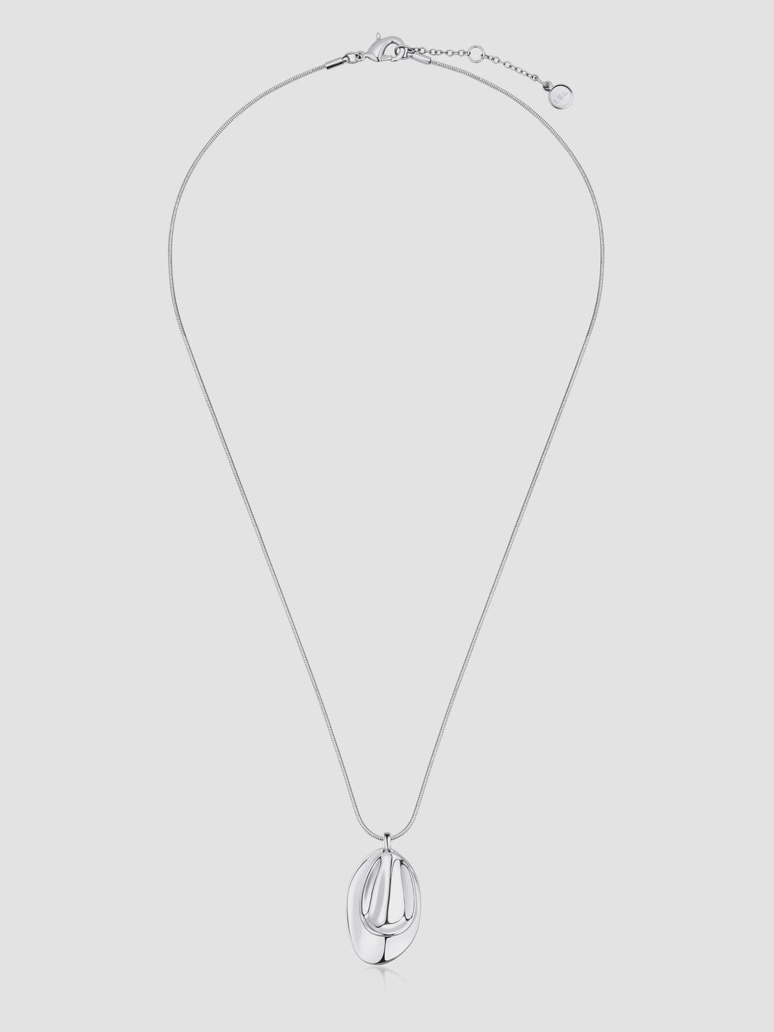 Sade Pebble Sterling Silver Necklace