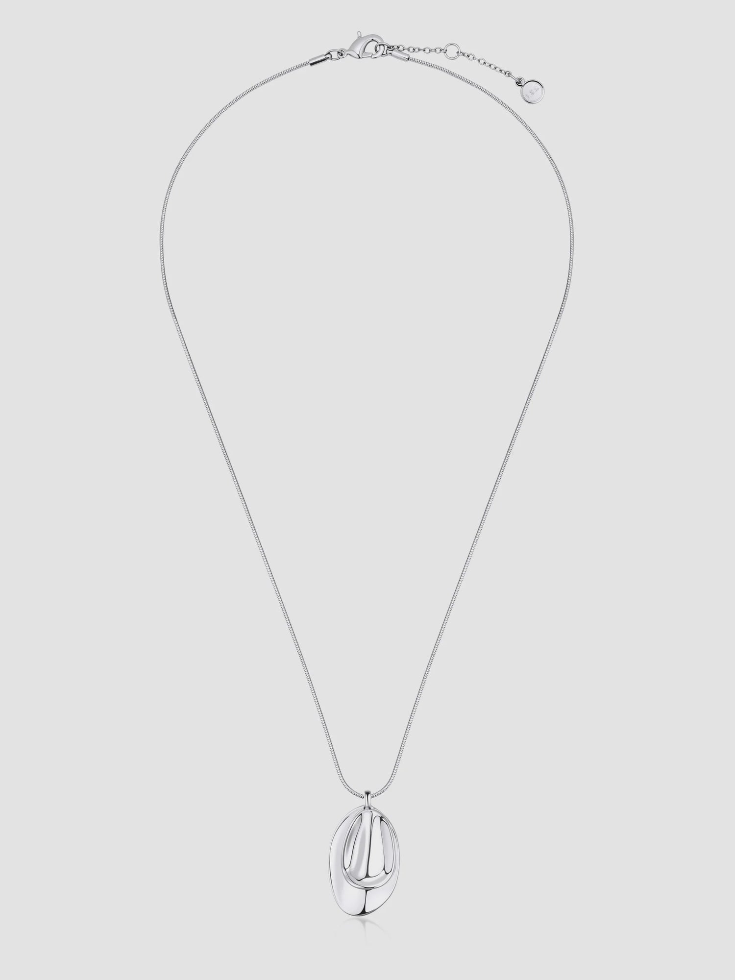 Sade Pebble Sterling Silver Necklace