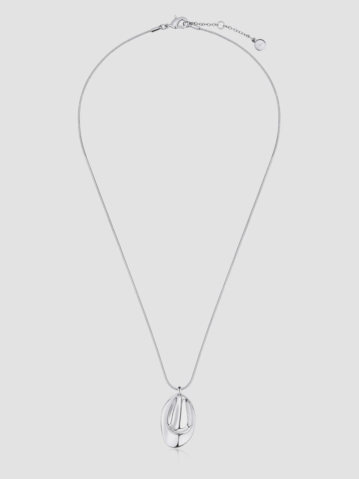 Sade Pebble Sterling Silver Necklace