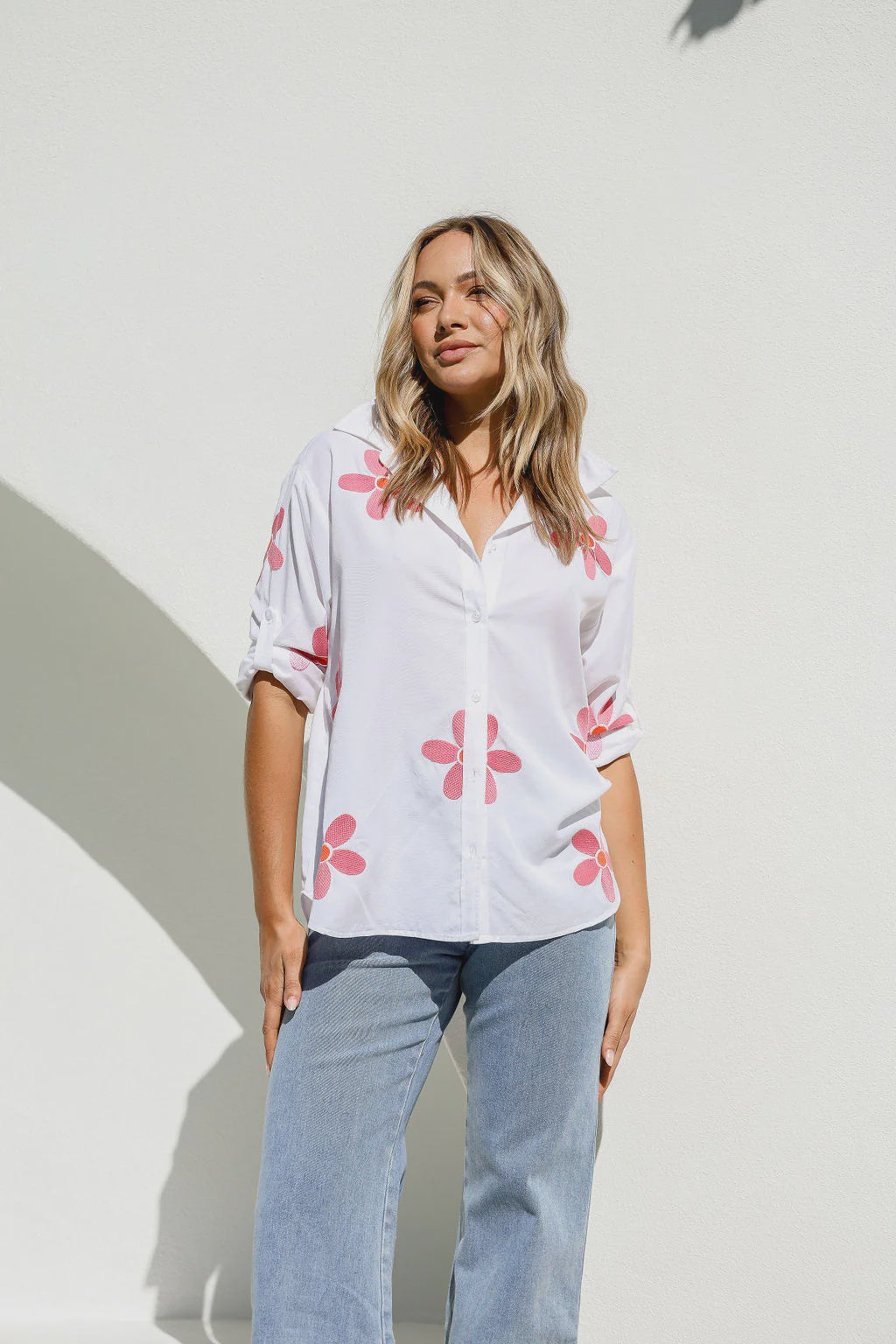 Sangria Daisy Shirt