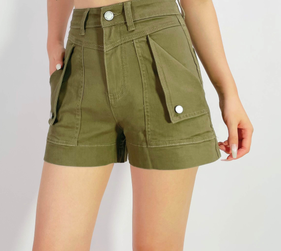 Sargent Pepper Shorts - Khaki