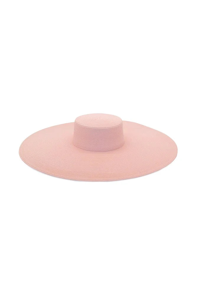 Savannah Boater in Ballet Pink