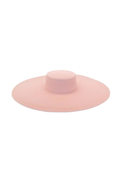 Savannah Boater in Ballet Pink