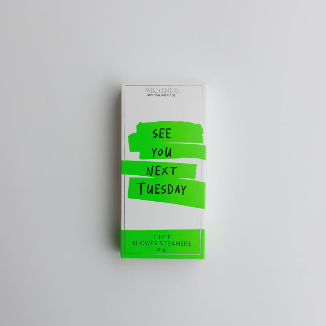 Cheeky Neon Shower Steamer 3 Pack - See You Next Tuesday
