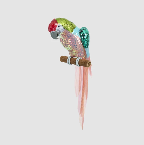 Shimma Sequin Parrot Decoration