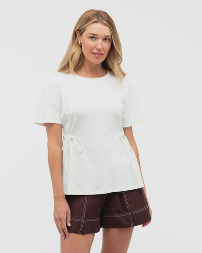 Side Tie Tee