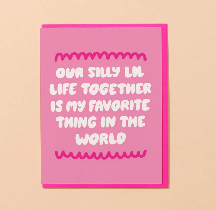 Silly Little Life Greeting Card