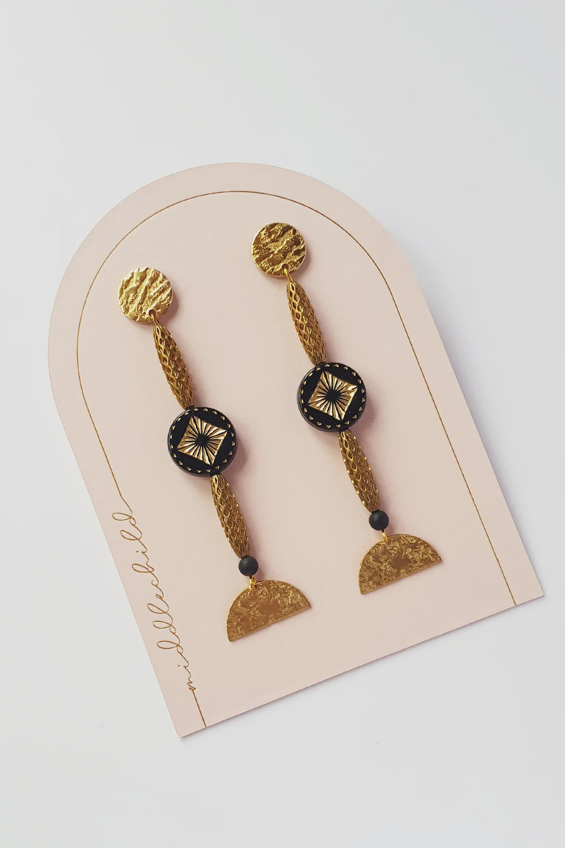 Solstice Earrings - Black