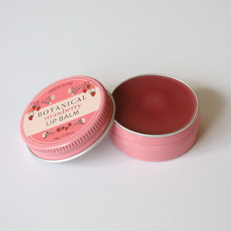 Strawberry Tinted Lip Balm 10g Tin