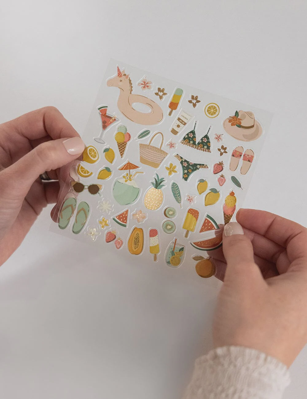 Summer Holiday Sticker Sheet