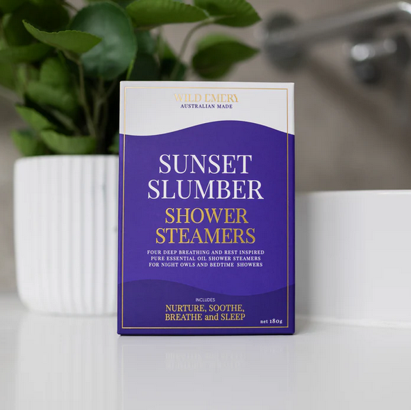 Sunset Slumber Shower Steamers - Set of 4