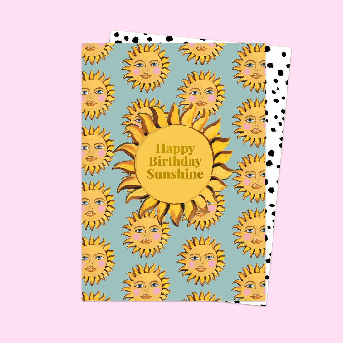 Happy Birthday Sunshine Repeat Greeting Card