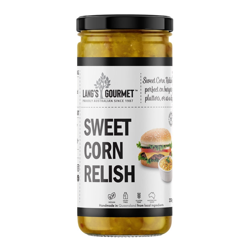 Langs Gourmet Sweet Corn Relish 270g