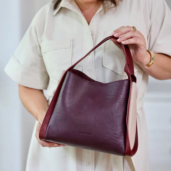 Tanya Bag- Burgundy
