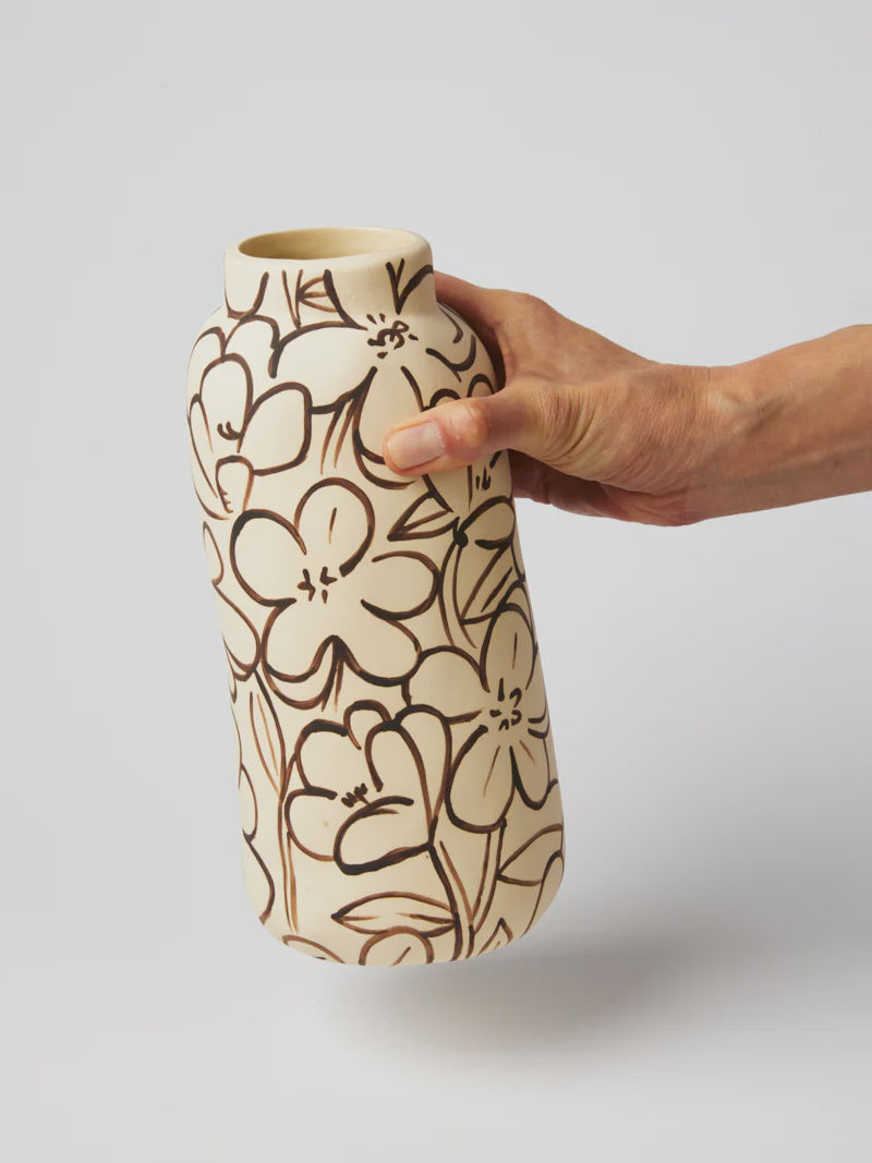 Tender Frangipani Tall Vase