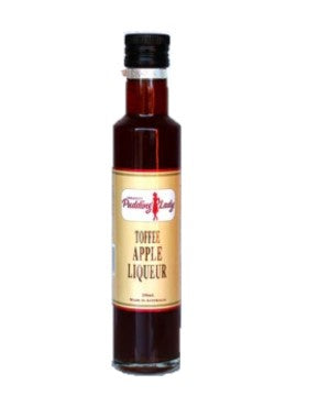 Pudding Lady Brandy Custard Sauces 250g - Toffee Apple Liqueur
