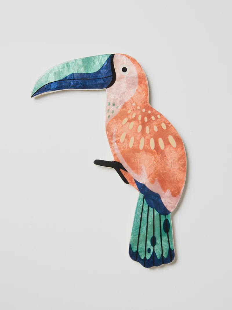 Canopy Toucan Peach Wall Art