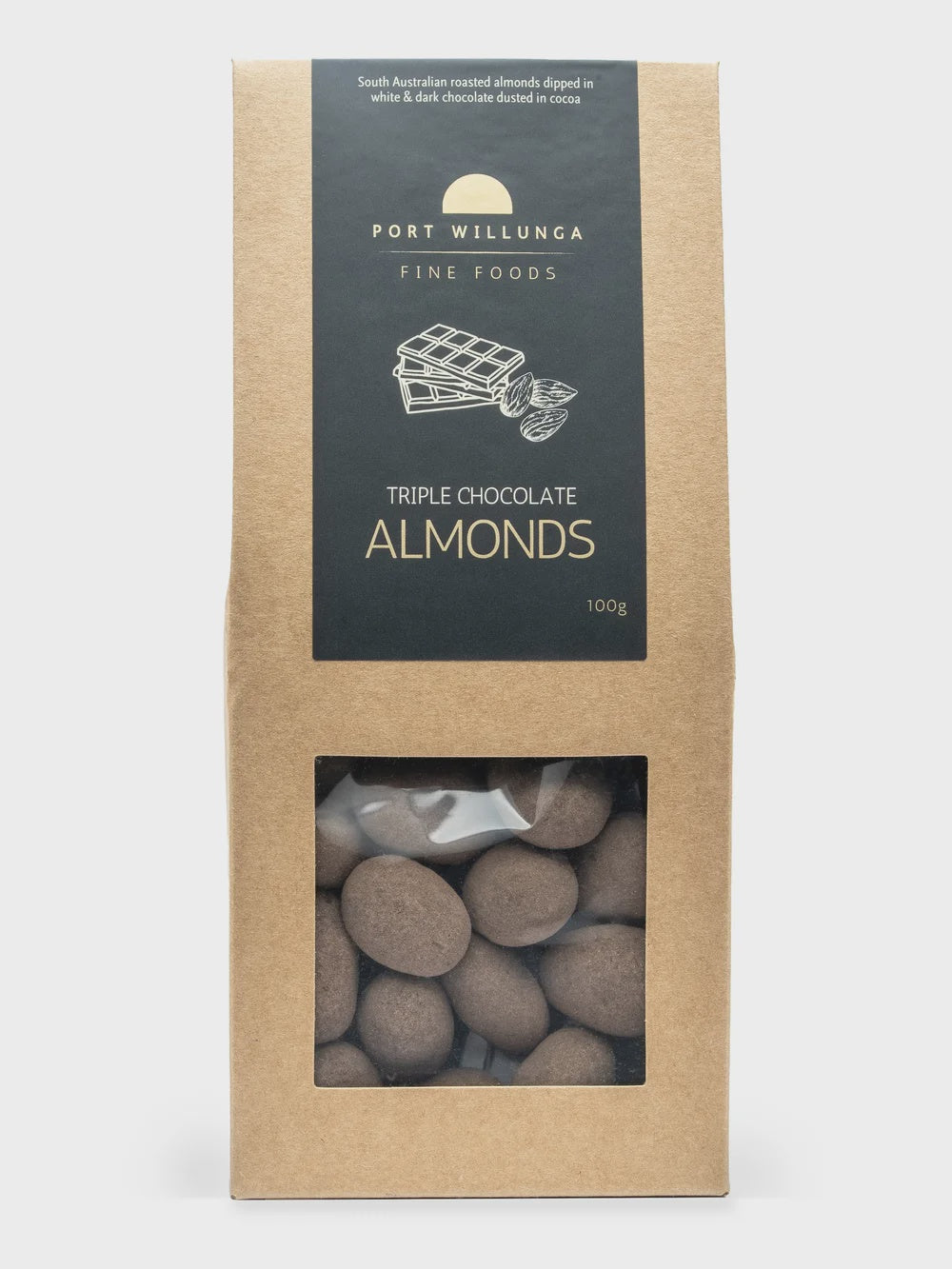 Triple Chocolate Almonds