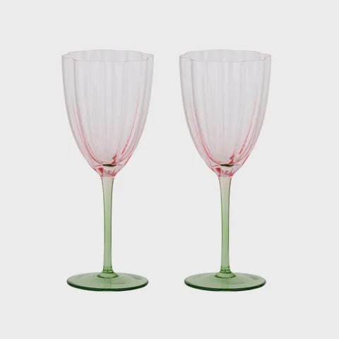 Tulip Wine Glasses - Set of 2