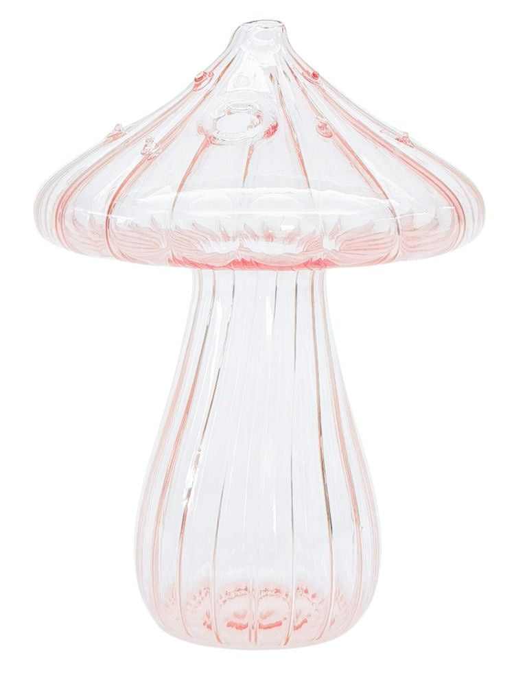 Toadstool Bud Vase Pink 12cm