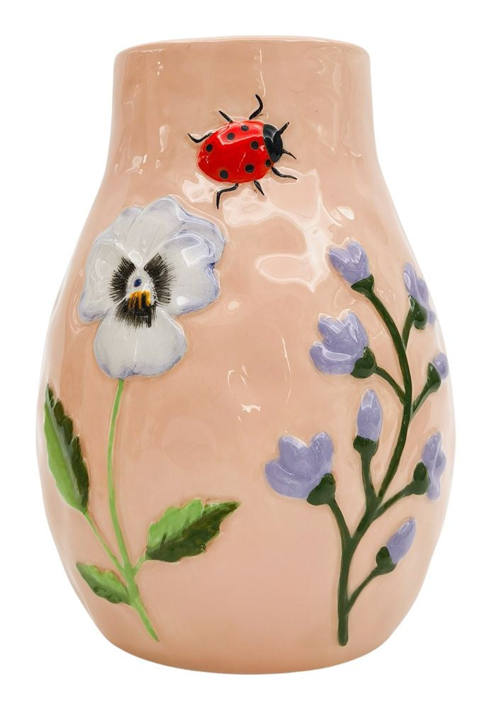 Ella Vase Pink 18cm