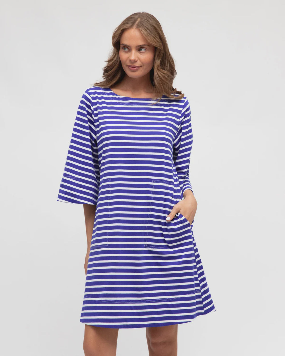 Urban Mirage Short Dress- Blue