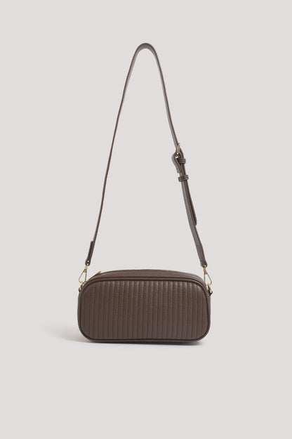 Valeria Crossbody Bag - Chocolate