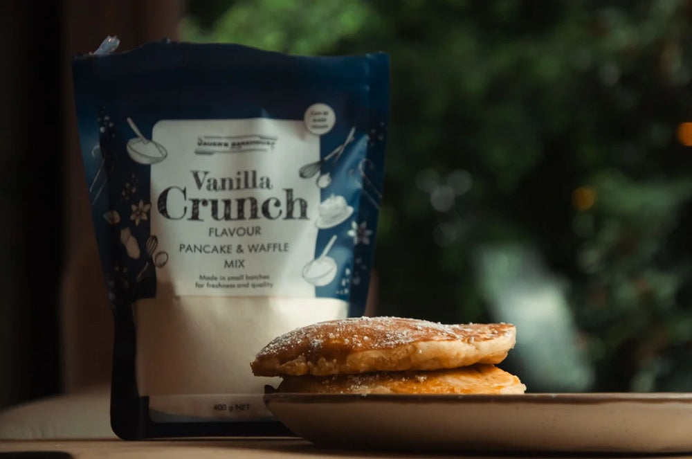 Sauers Bakehouse Vanilla Crunch Pancake and Waffle Mix 400g
