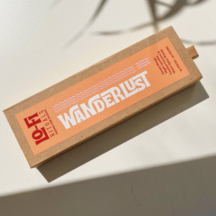 WANDERLUST | Mango, Jasmine, Coconut | 30 Incense Sticks