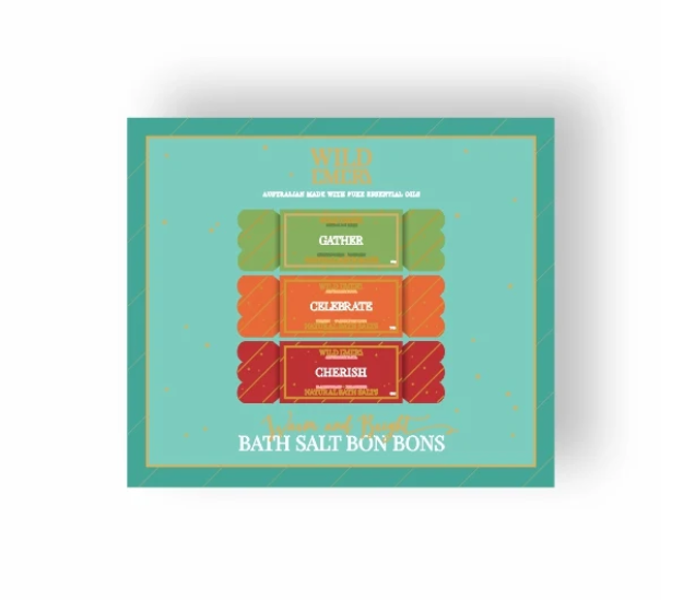 Warm and Bright Bath Salt Bon Bons