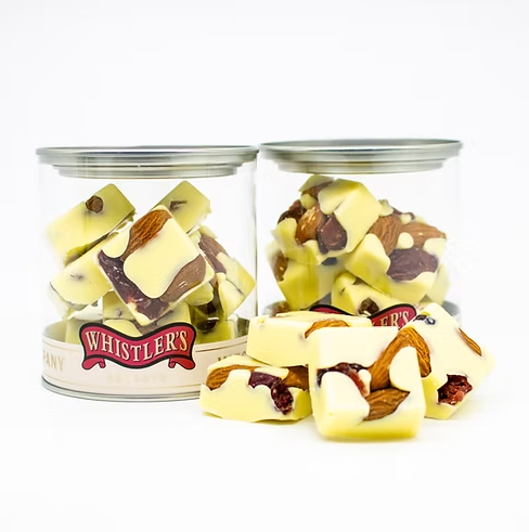 White Choc Almond &amp; Cranberry Squares 120g