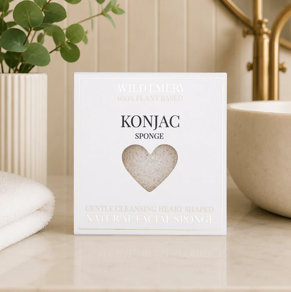 Konjac Facial Sponge - Natural