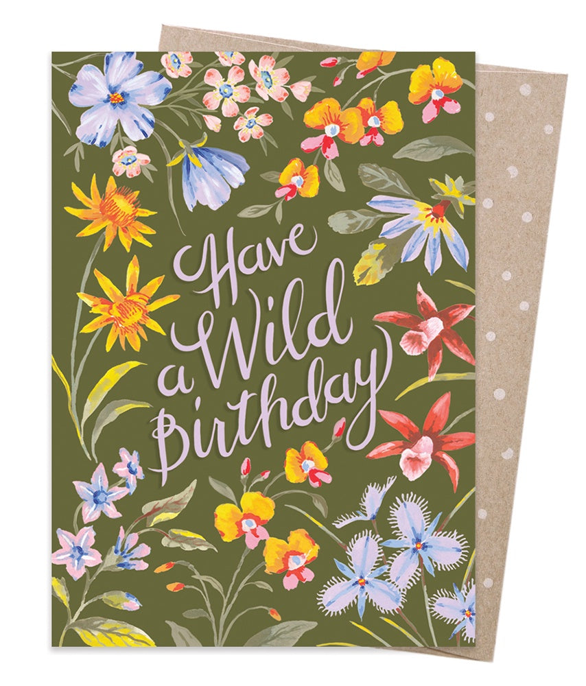 Wild Birthday Greeting Card