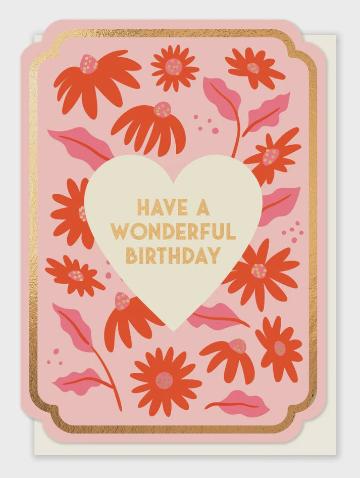 Wonderful Birthday Greeting Card