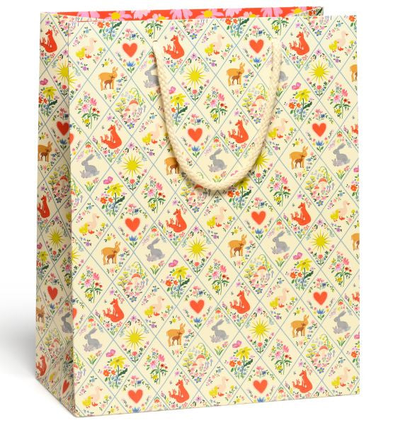 Large Gift Bag - Woodland Critters
