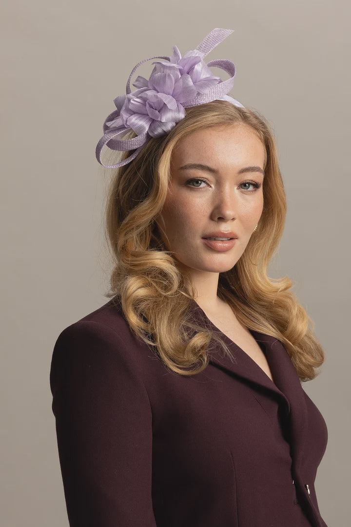 Wren Fascinator - Lilac