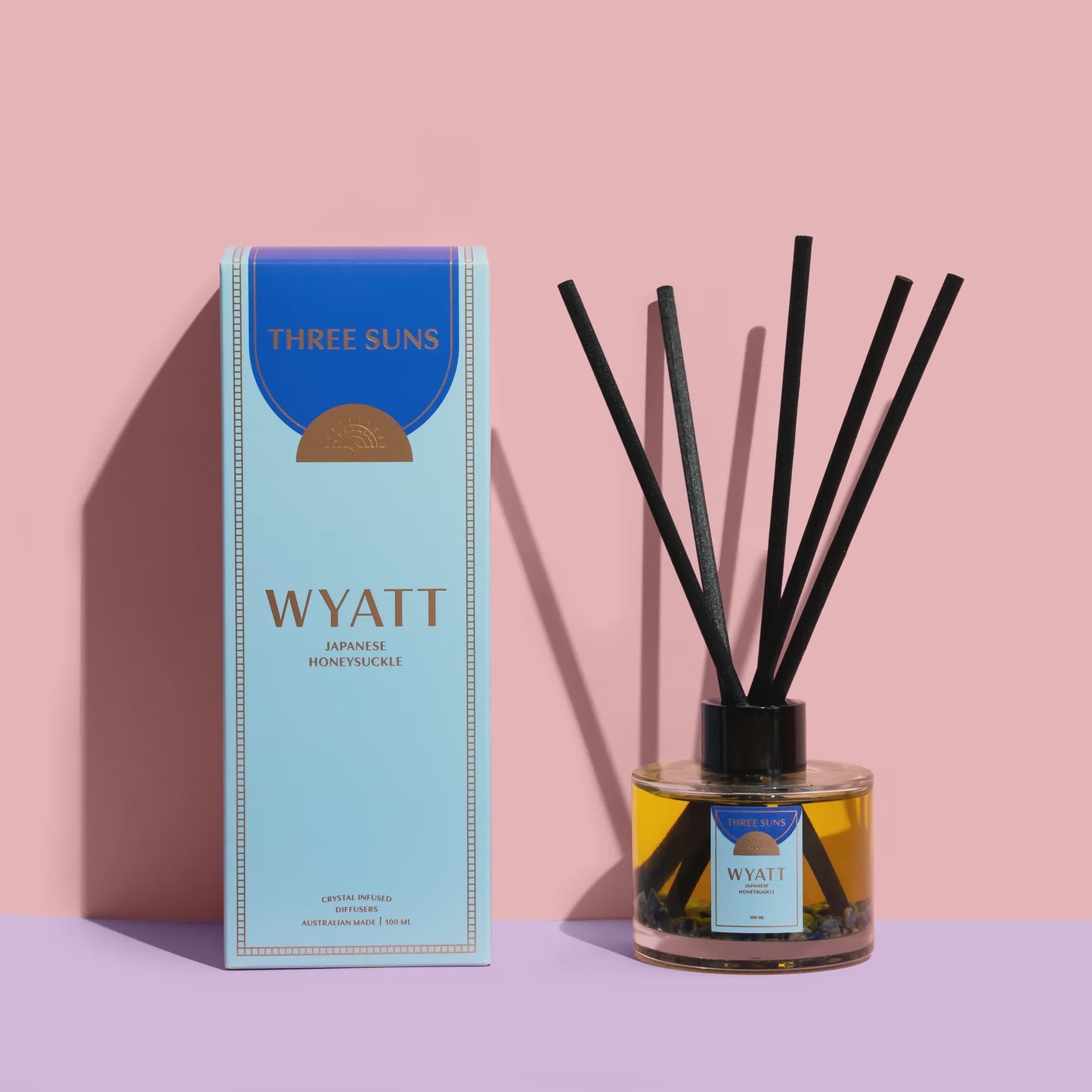 Wyatt | Diffuser of Strength | Japanese Honeysuckle