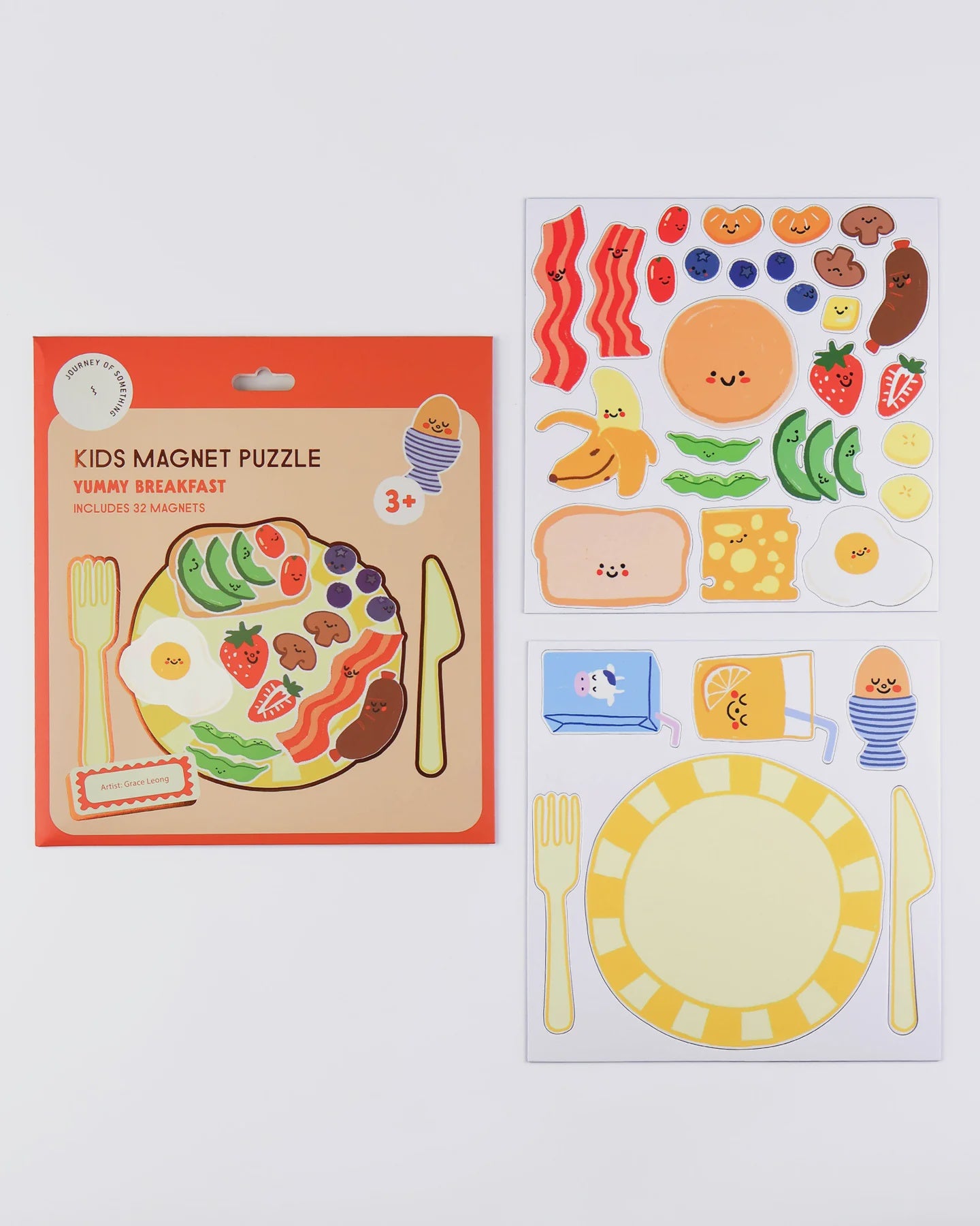 Kids Magnet Puzzle - Yummy Breakfast