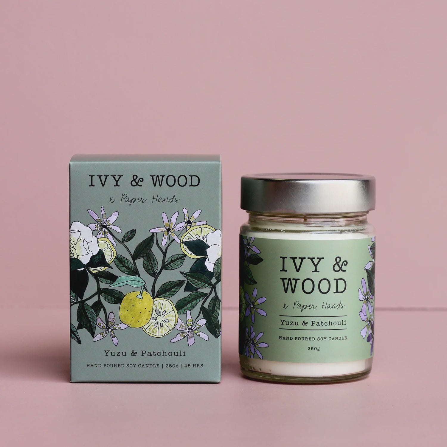 Yuzu &amp; Patchouli Botanical Candle