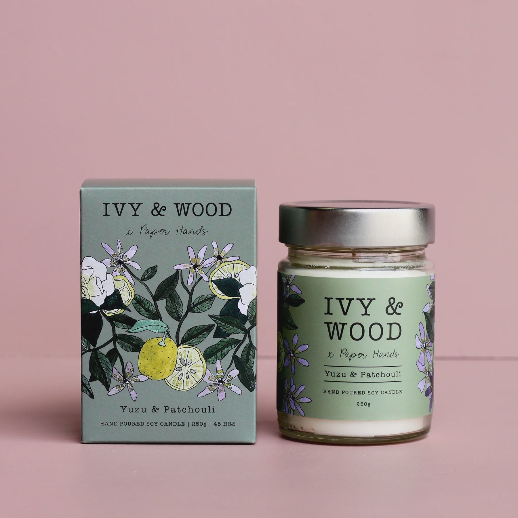 Yuzu &amp; Patchouli Botanical Candle