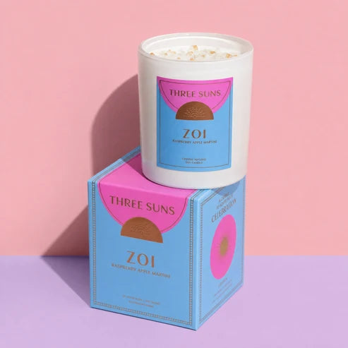 ZOI - Celebration | Raspberry Apple Martini Crystal Candle